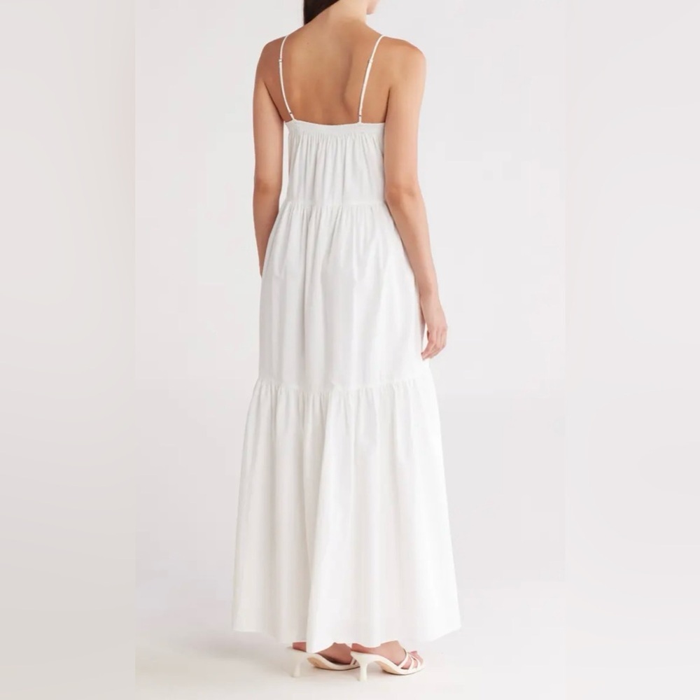 Rag And Bone Ladies Leilah Poplin Dress Size XS White - Picture 2 of 12